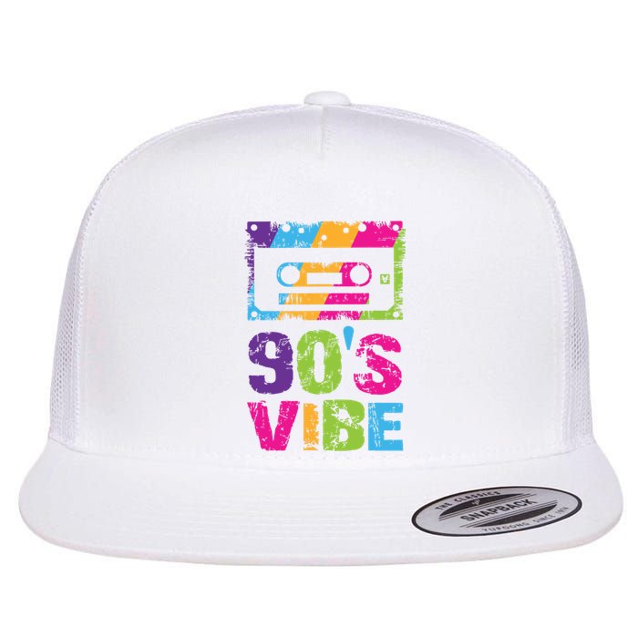 90s Vibe Vintage 1990s Music 90s Costume Party Nineties Flat Bill Trucker Hat