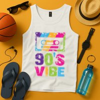 90s Vibe Vintage 1990s Music 90s Costume Party Nineties Tank Top