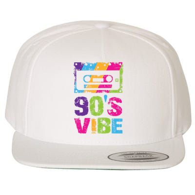 90s Vibe Vintage 1990s Music 90s Costume Party Nineties Wool Snapback Cap