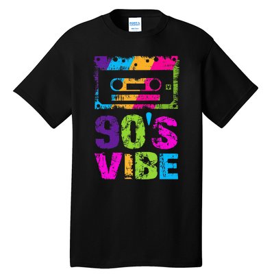 90s Vibe Vintage 1990s Music 90s Costume Party Nineties Tall T-Shirt