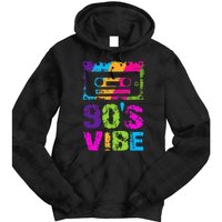 90s Vibe Vintage 1990s Music 90s Costume Party Nineties Tie Dye Hoodie