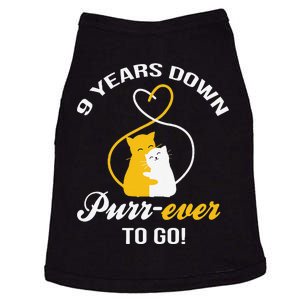 9th Wedding Anniversary Purr Ever Cat Gift Doggie Tank