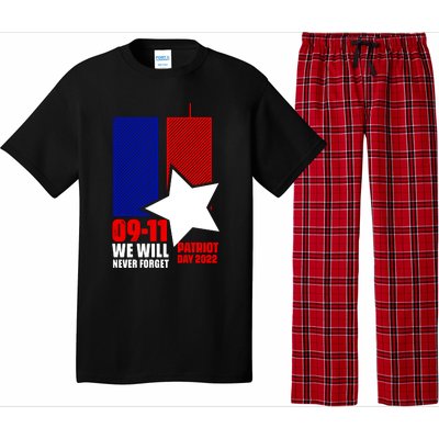 911 We Will Never Forget, 911 Memorial Twin Tower, Patriot Day Pajama Set