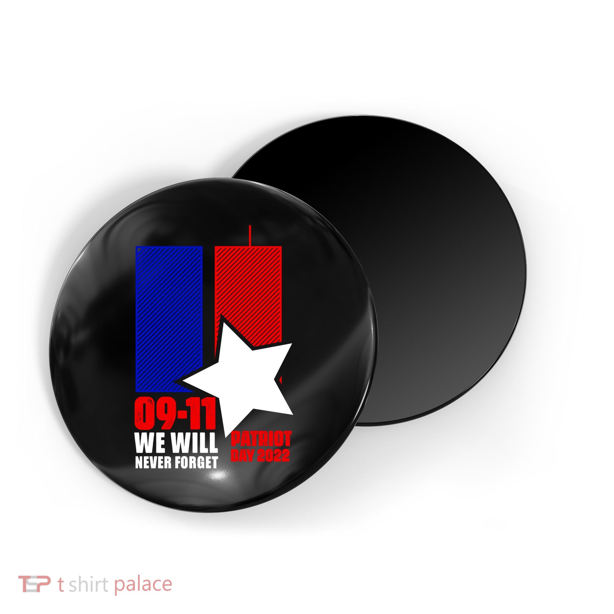 911 We Will Never Forget, 911 Memorial Twin Tower, Patriot Day Magnet