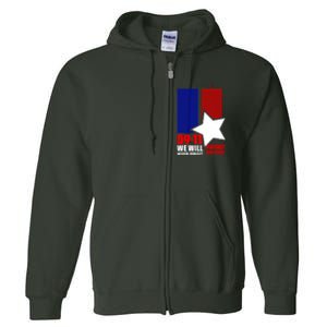 911 We Will Never Forget, 911 Memorial Twin Tower, Patriot Day Full Zip Hoodie