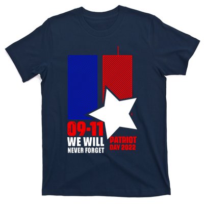 911 We Will Never Forget, 911 Memorial Twin Tower, Patriot Day T-Shirt