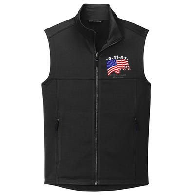 9/11/01 We Will Always Remember Collective Smooth Fleece Vest