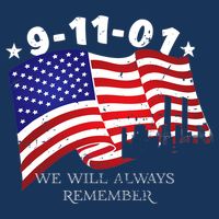 9/11/01 We Will Always Remember Cool Comfort Performance Bucket Hat