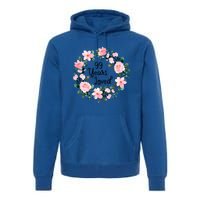 99 Years Loved 99 Years Old Floral 99th Birthday Gift Premium Hoodie