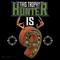 9 Year Old Hunting 9th Birthday Party Deer Hunter Tall T-Shirt