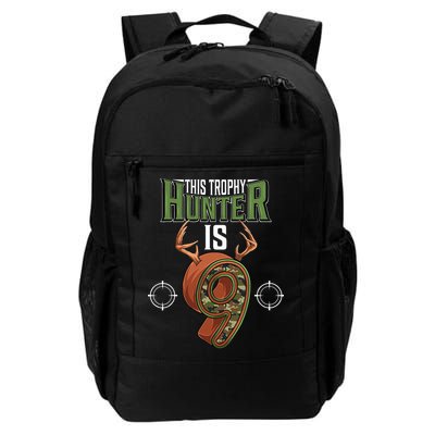 9 Year Old Hunting 9th Birthday Party Deer Hunter Backpack