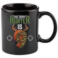 9 Year Old Hunting 9th Birthday Party Deer Hunter 11oz C Handle Ceramic Mug