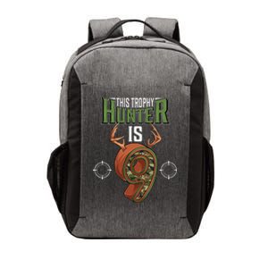 9 Year Old Hunting 9th Birthday Party Deer Hunter Vector Backpack