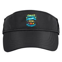 95 Year Old OMG It'S My 95th Birthday Adult Drive Performance Visor