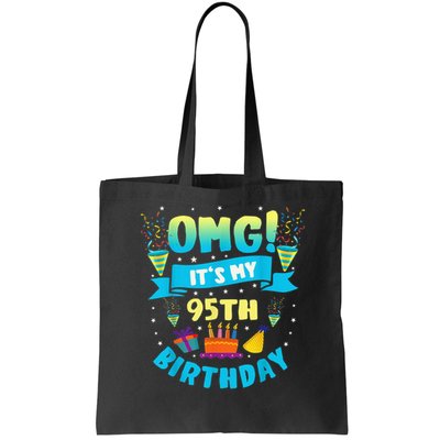 95 Year Old OMG It'S My 95th Birthday Bag