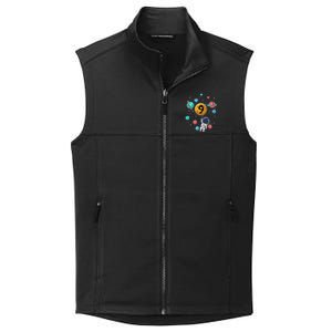 9 Years Old Birthday Gifts Astronaut 9th Birthday Collective Smooth Fleece Vest