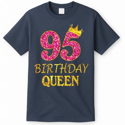 95 Years Old Birthday Present Queen Girl Shirt 95th Birthday Present Pink T-Shirt