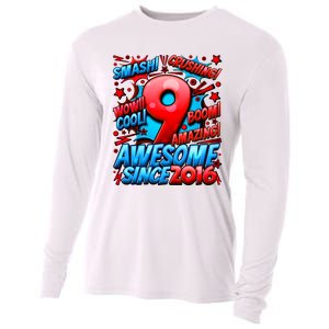 9 Year Old Gifts For Boy 9th Birthday Boy 9 Year Old Boy Cooling Performance Long Sleeve Crew