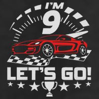 9 Year Old Race Car 9th Birthday Racing Racecar 11oz C Handle Ceramic Mug