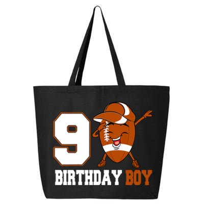 9 Year Old Gifts Dabbing Football 9th Birthday Boy Teens 25L Jumbo Tote