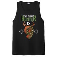 9 Year Old Hunting 9th Birthday Party Deer Hunter PosiCharge Competitor Tank