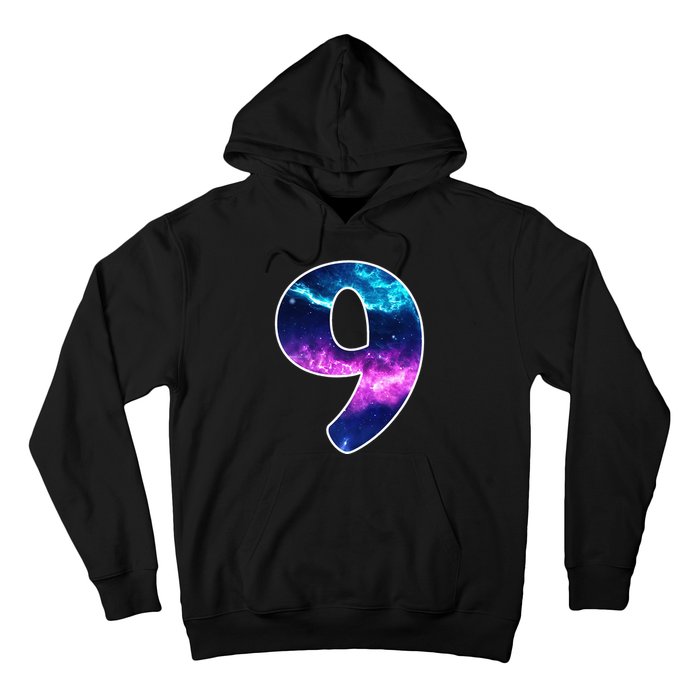 9 Years Old Birthday  Astronaut Gifts Space 9th B-Day Hoodie