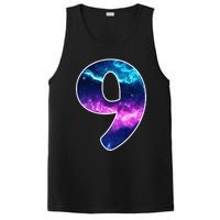 9 Years Old Birthday  Astronaut Gifts Space 9th B-Day PosiCharge Competitor Tank