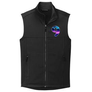 9 Years Old Birthday  Astronaut Gifts Space 9th B-Day Collective Smooth Fleece Vest