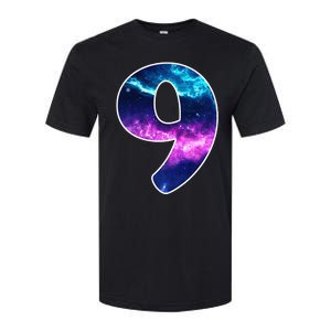 9 Years Old Birthday  Astronaut Gifts Space 9th B-Day Softstyle CVC T-Shirt