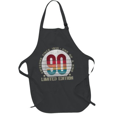 90 Year Old Vintage 1935 Limited Edition 90th Birthday Apron