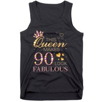 90 Years Old Gifts 90 & Fabulous Since 1933 90th Birthday Tank Top