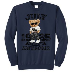 99 Years Of Being Awesome July 1925 Cool 99th Birthday Gift Sweatshirt