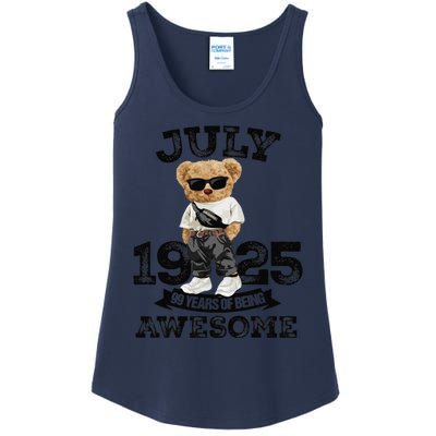 99 Years Of Being Awesome July 1925 Cool 99th Birthday Gift Ladies Essential Tank