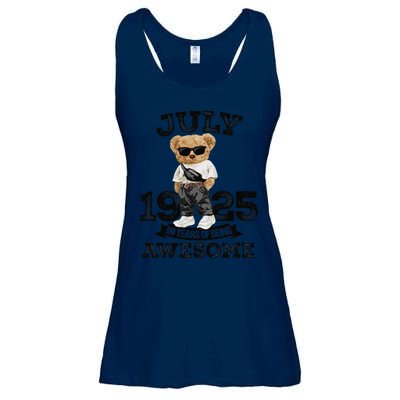 99 Years Of Being Awesome July 1925 Cool 99th Birthday Gift Ladies Essential Flowy Tank