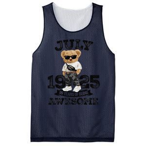 99 Years Of Being Awesome July 1925 Cool 99th Birthday Gift Mesh Reversible Basketball Jersey Tank