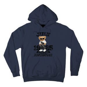 99 Years Of Being Awesome July 1925 Cool 99th Birthday Gift Tall Hoodie