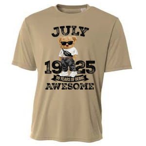 99 Years Of Being Awesome July 1925 Cool 99th Birthday Gift Cooling Performance Crew T-Shirt