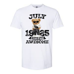 99 Years Of Being Awesome July 1925 Cool 99th Birthday Gift Softstyle CVC T-Shirt