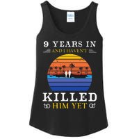 9 Years Wedding Anniversary Gift Idea For Her Funny Wife Ladies Essential Tank