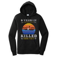 9 Years Wedding Anniversary Gift Idea For Her Funny Wife Women's Pullover Hoodie