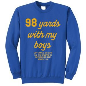 98 Yards With My Boy Sweatshirt