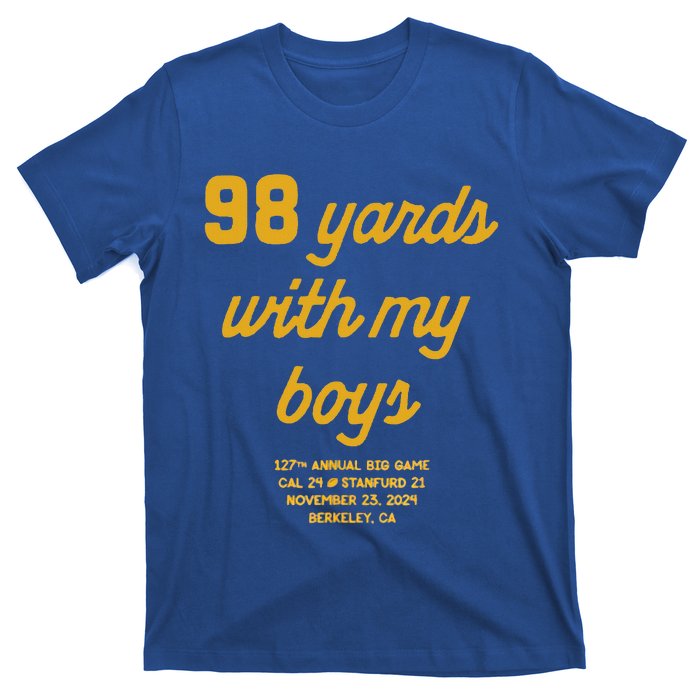 98 Yards With My Boy T-Shirt