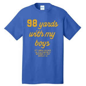 98 Yards With My Boy Tall T-Shirt