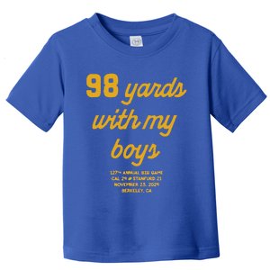 98 Yards With My Boy Toddler T-Shirt