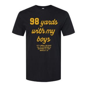 98 Yards With My Boy Softstyle CVC T-Shirt