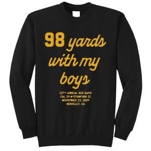 98 Yards With My Sweatshirt