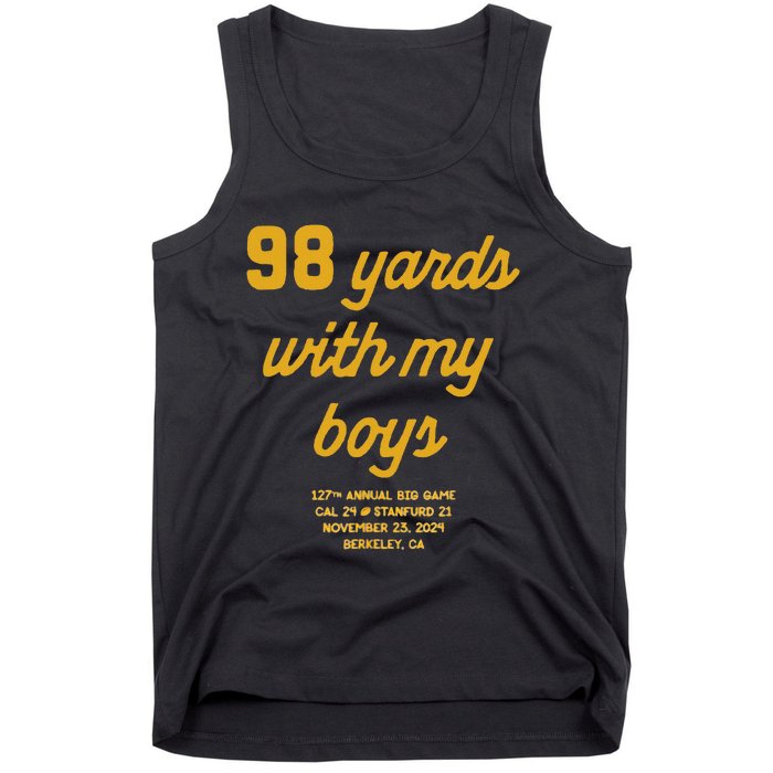 98 Yards With My Tank Top