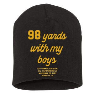 98 Yards With My Short Acrylic Beanie