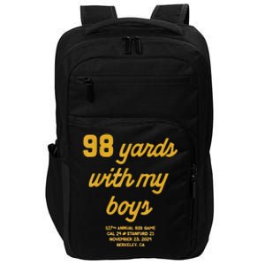 98 Yards With My B.O.Y.S Impact Tech Backpack