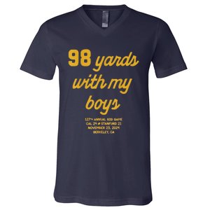 98 Yards With My B.O.Y.S V-Neck T-Shirt